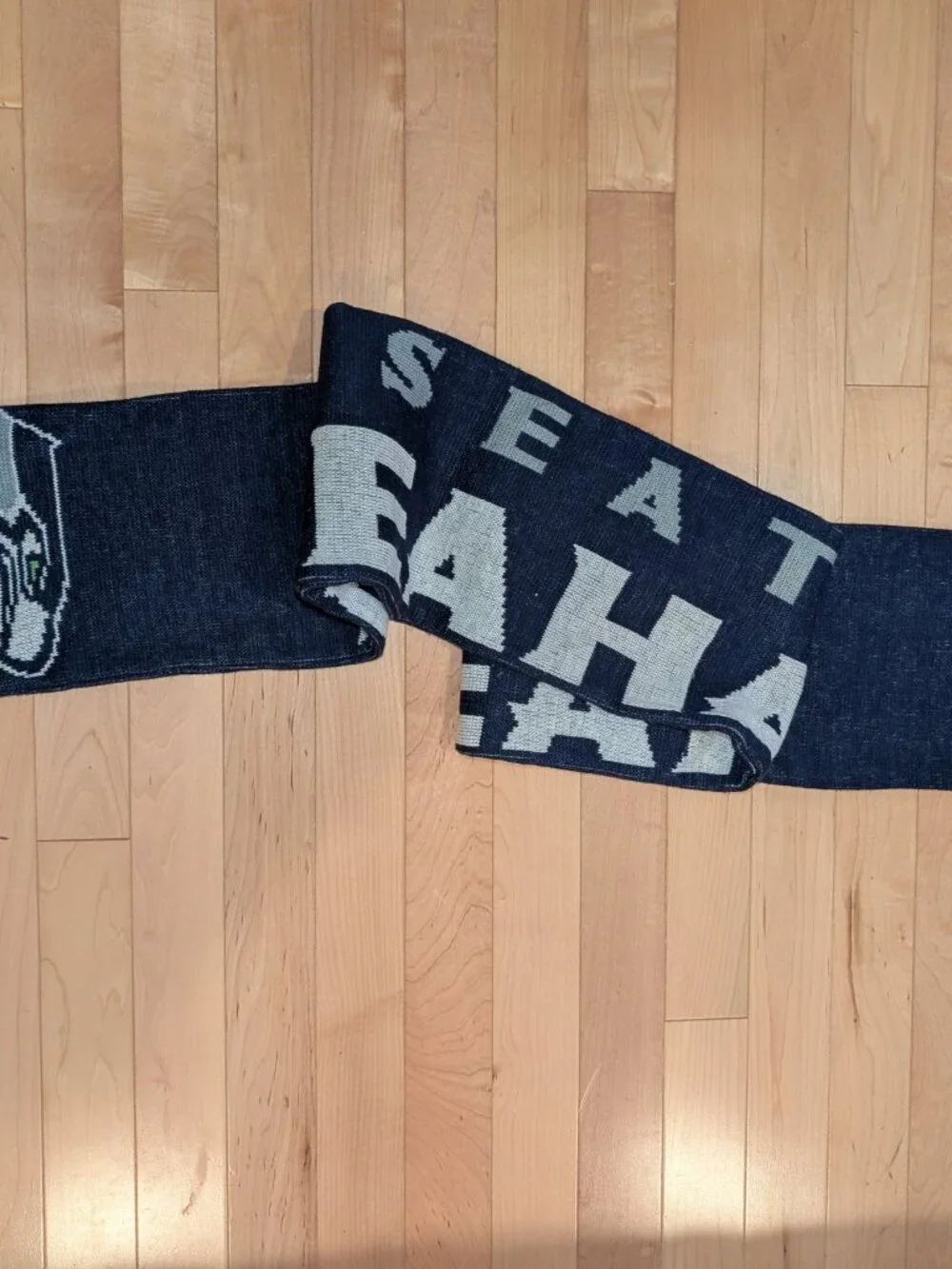 Forever Collectables Seattle Seahawks 12th Man Fan Fanatic Warm Scarf - 5 ft.